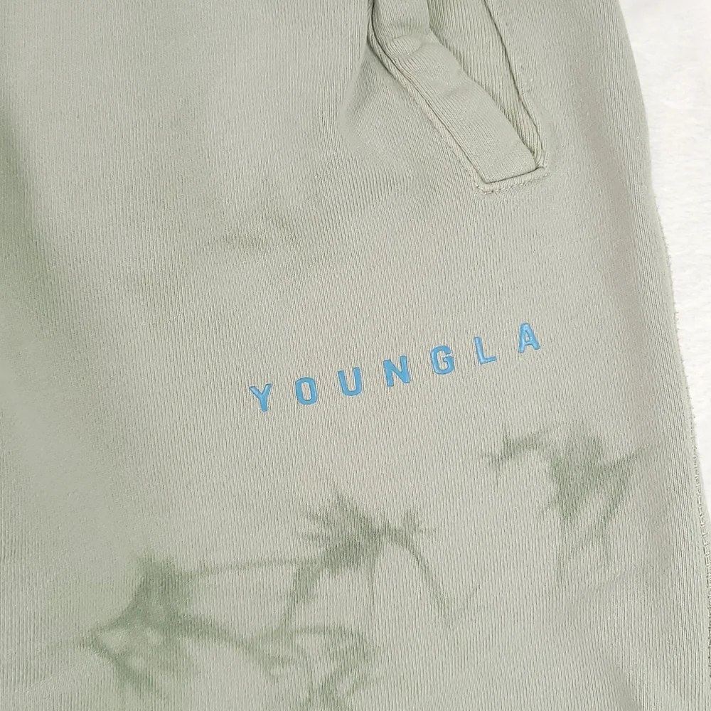 YoungLA Tie Dye Joggers Legacy Men Green M - Picture 2 of 10